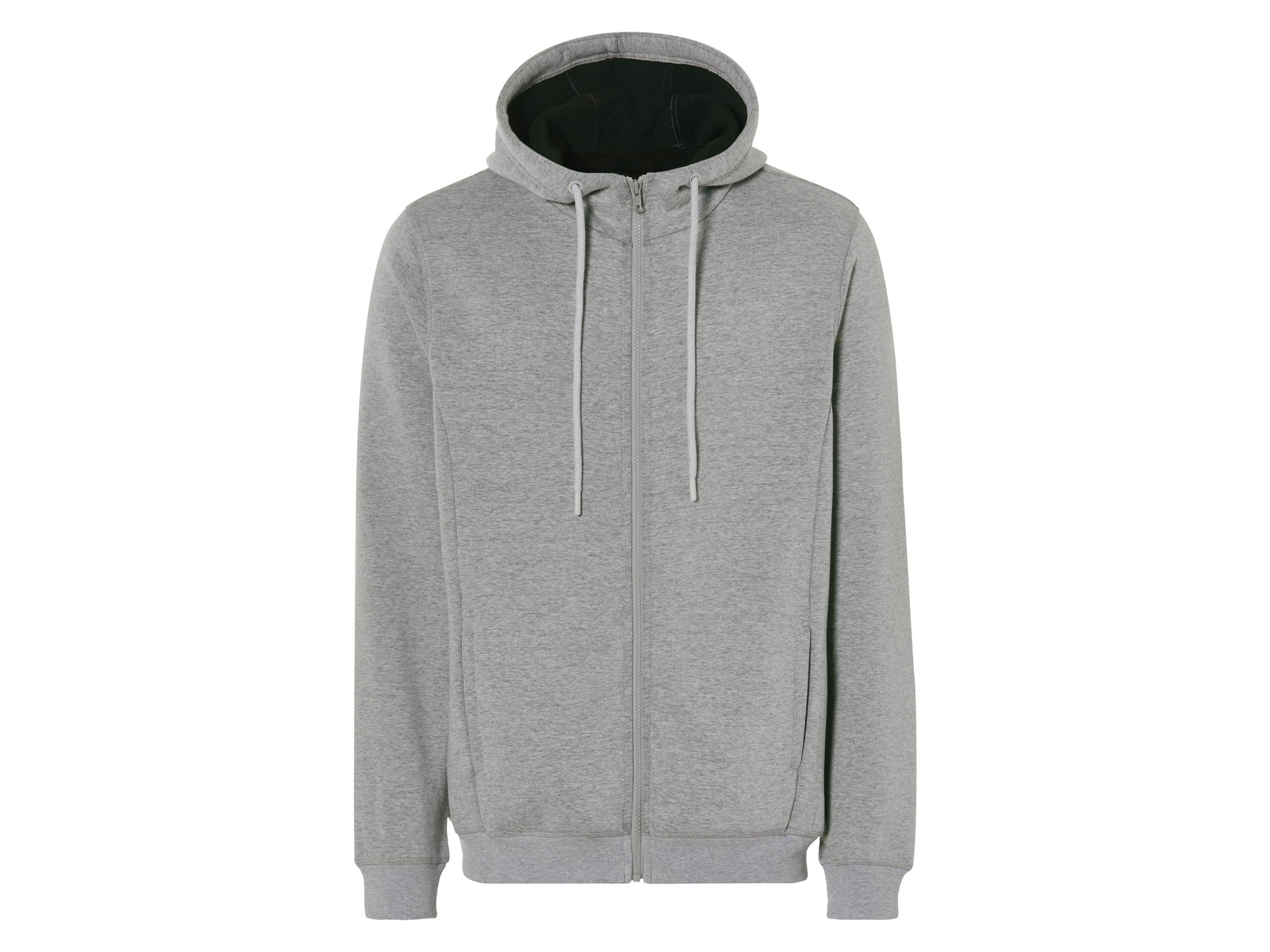 LIVERGY® Sweat zippé homme (S, gris)