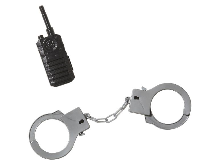 Talkie-walkie et menottes jouets
