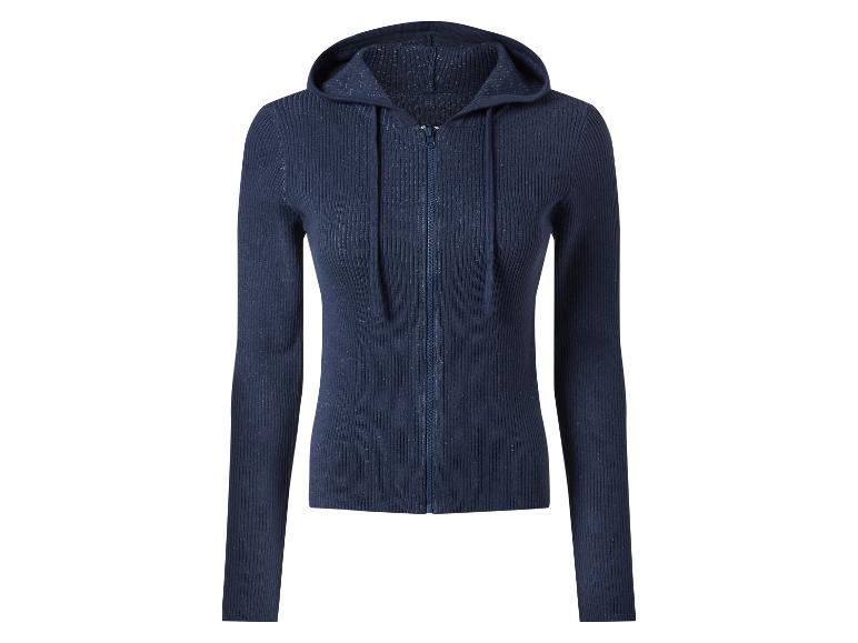 Gilet zippé en maille femme