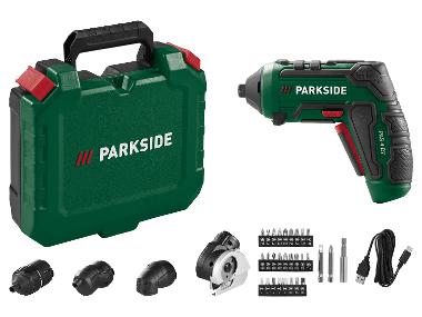 PARKSIDE® Visseuse sans fil avec embouts interchangeables PAS 4 D7, 10 Nm, 4 V