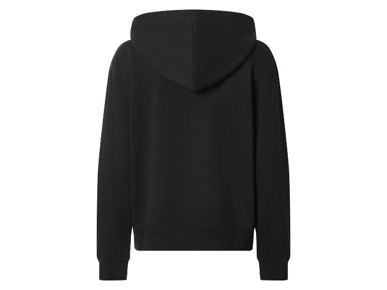 Sweat à capuche noir, vue arrière