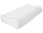 Oreiller orthopédique ergonomique en mousse à mémoire de forme blanc