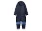Combinaison bleu marine pour enfant avec capuche et accents bleus
