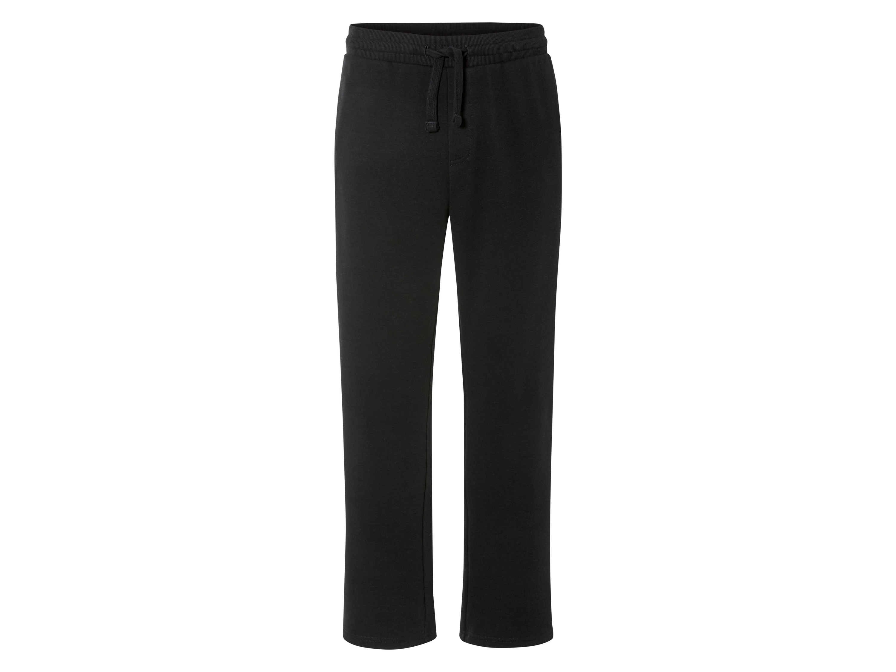 LIVERGY® Pantalon molletonné homme (M, noir)