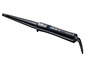 Un fer à friser Remington noir avec réglage numérique de la température.
