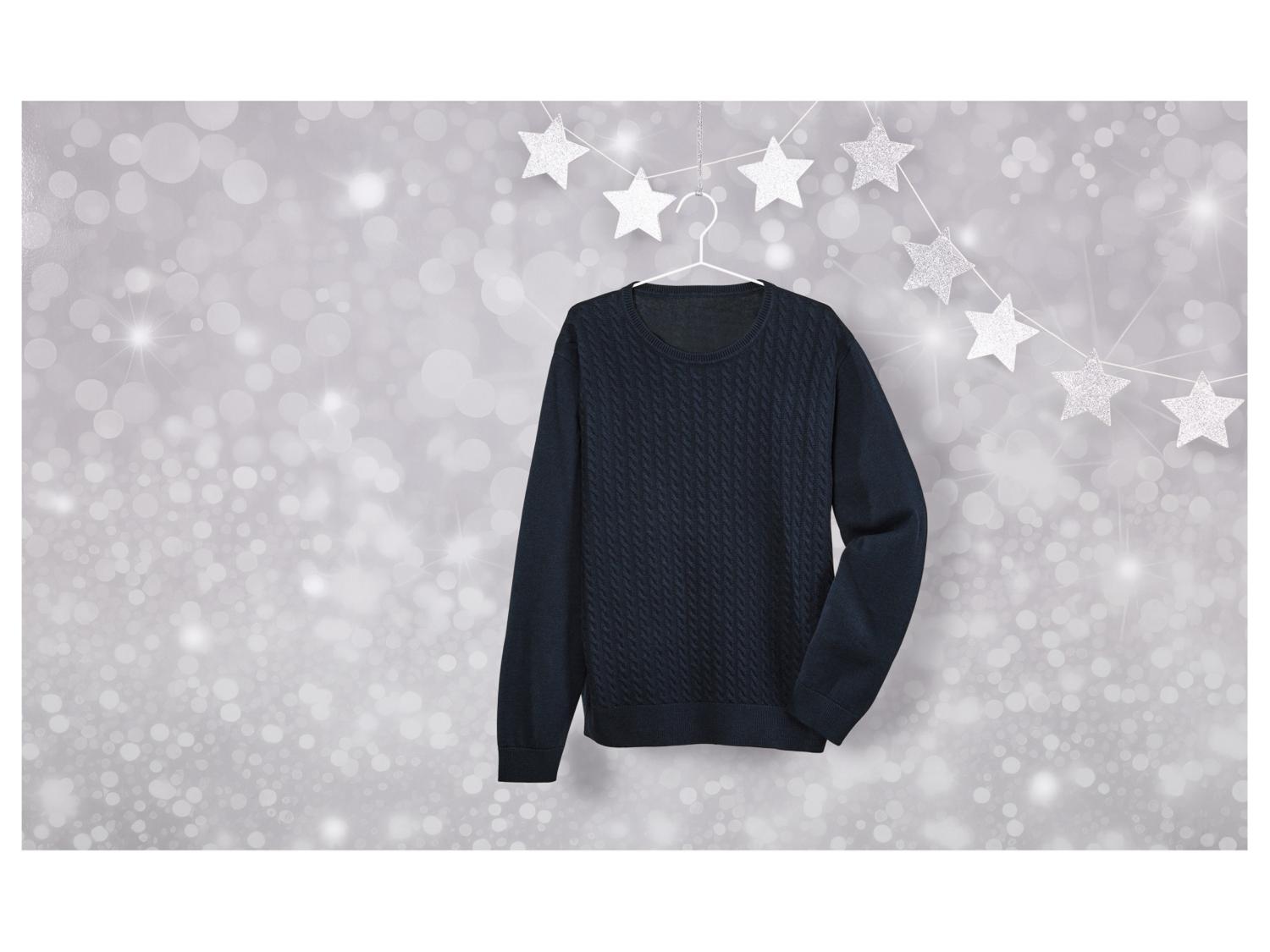 PULL M&S Marks and Spencer Rose Noël Renne 13-14 ans Excellent état