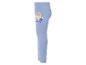Legging enfant bleu clair avec princesse blonde et texte 'Follow your Heart'.