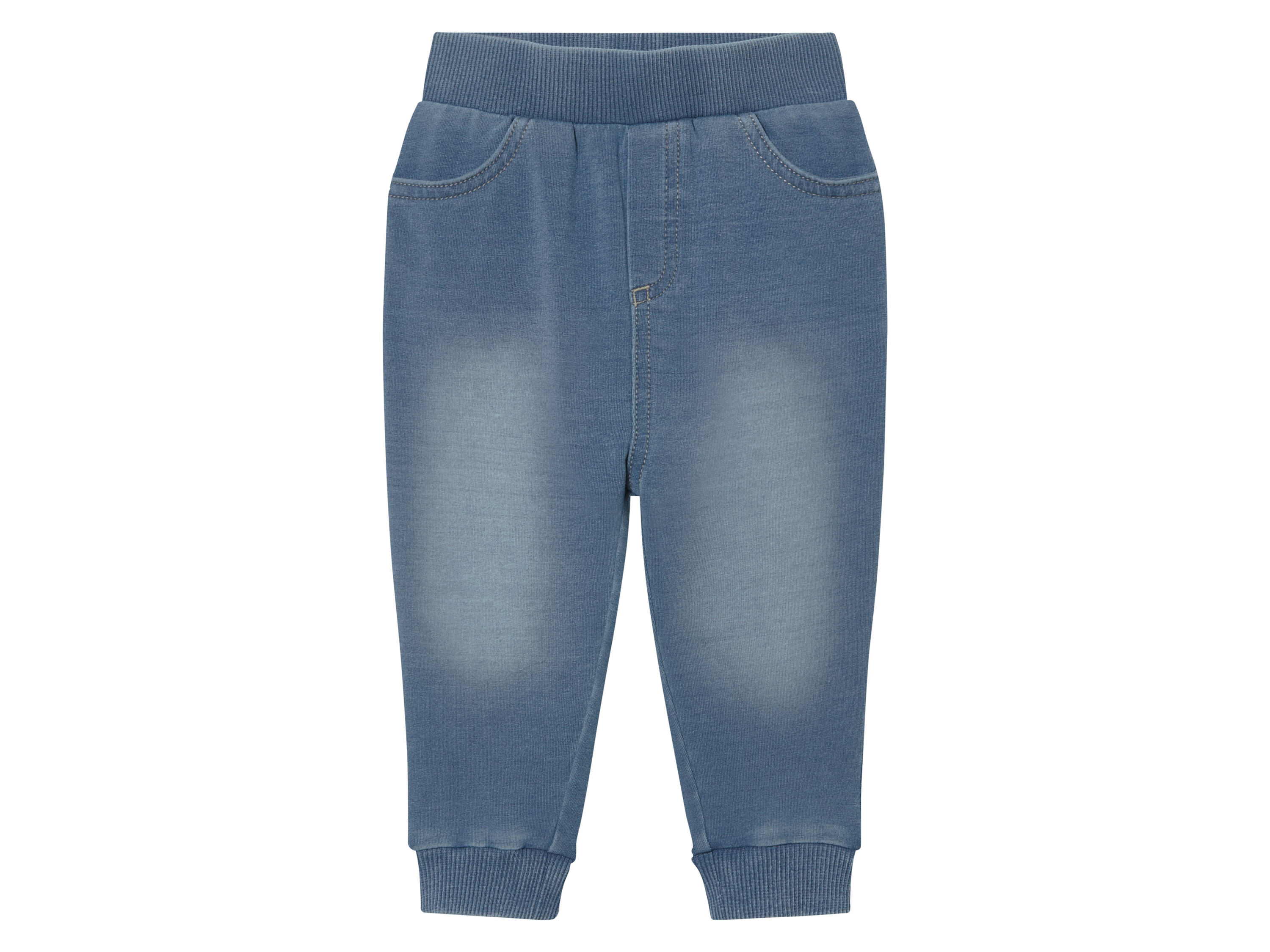 lupilu® Pantalon molletonné bébé (bleu clair, 0-2 mois)