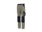 Pantalon de travail PARKSIDE pour homme beige et noir avec poches cargo