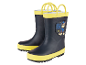 Bottes de pluie pour enfants Paw Patrol, bleu marine et jaune.