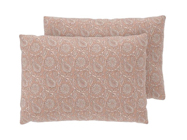 Lot de 2 taies d’oreillers en satin, 70 x 50 cm