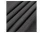 Gros plan sur un tissu gris foncé à texture subtile.