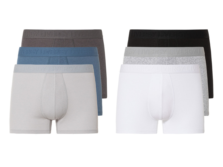 Aller en mode plein écran : LIVERGY® Lot de 3 boxers homme - Image 1