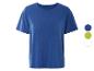 T-shirt bleu à manches courtes, disponible en plusieurs couleurs.