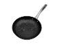 Poêle à frire GSW Robusta avec revêtement antiadhésif et manche en acier inoxydable.