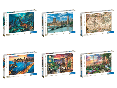 CLEMENTONI Puzzle 3000 pièces