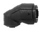Un adaptateur d'angle noir pour un tournevis.
