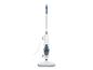 Nettoyeur vapeur vertical blanc et bleu pour le nettoyage domestique