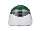 Visière de protection Parkside : casque transparent et vert.