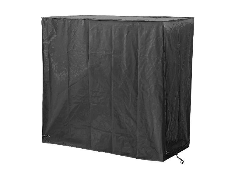 Housse de protection noire imperméable pour mobilier de jardin ou barbecue