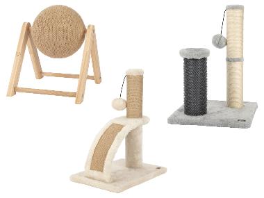 MAX & MILA'S WORLD Griffoir pour chat ou Griffoir avec planche de massage ou griffoir avec brosse de massage