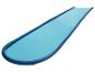 Toboggan gonflable bleu pour enfants.