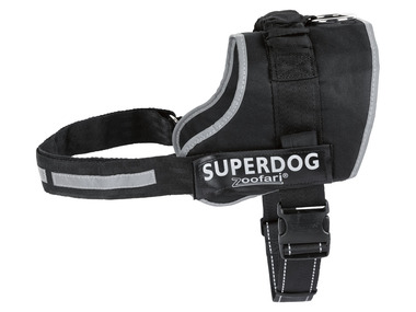 zoofari® Harnais pour chiens, avec autocollants fluorescents