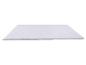 Protège-matelas blanc avec coutures verticales