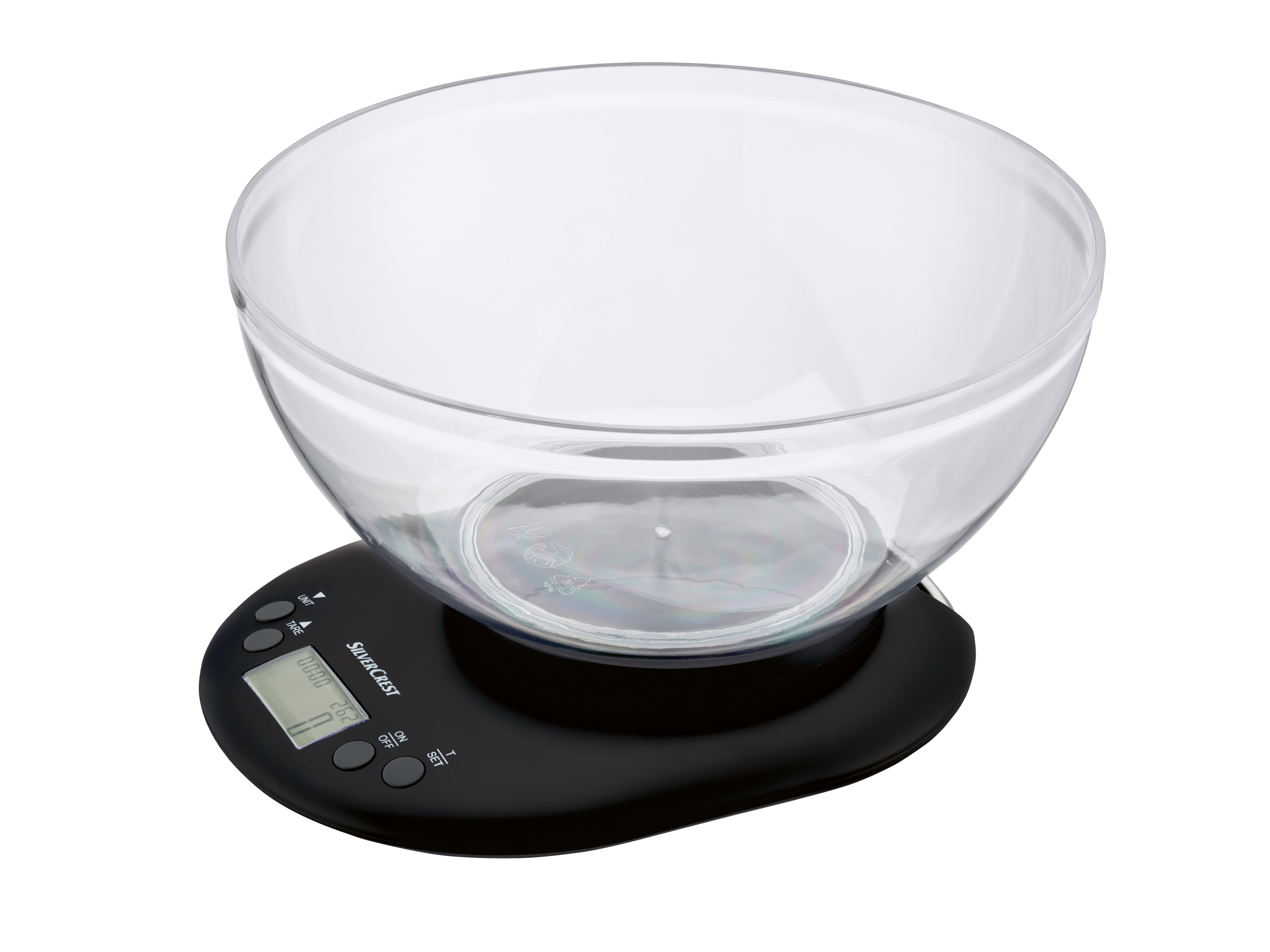 SILVERCREST® KITCHEN TOOLS Balance de cuisine avec bol amovible (noir)