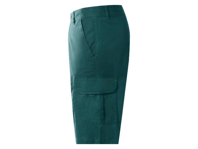 Short cargo vert pour homme