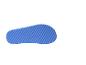 Semelle de tongs bleues.