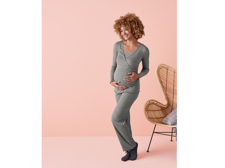 Aller en mode plein écran : esmara® Pyjama de grossesse femme - Image 3