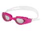 Lunettes de natation roses avec une sangle blanche