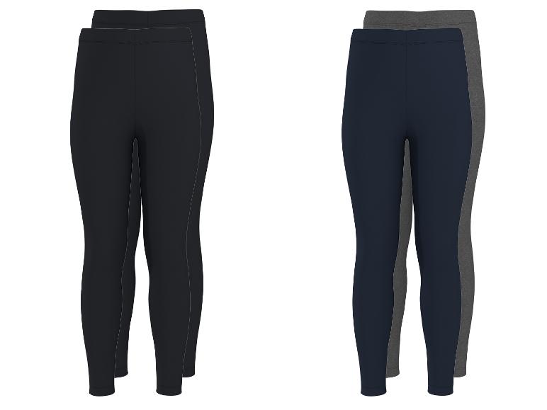 Leggings femme en noir, bleu marine et gris