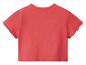 T-shirt corail à manches courtes pour fille