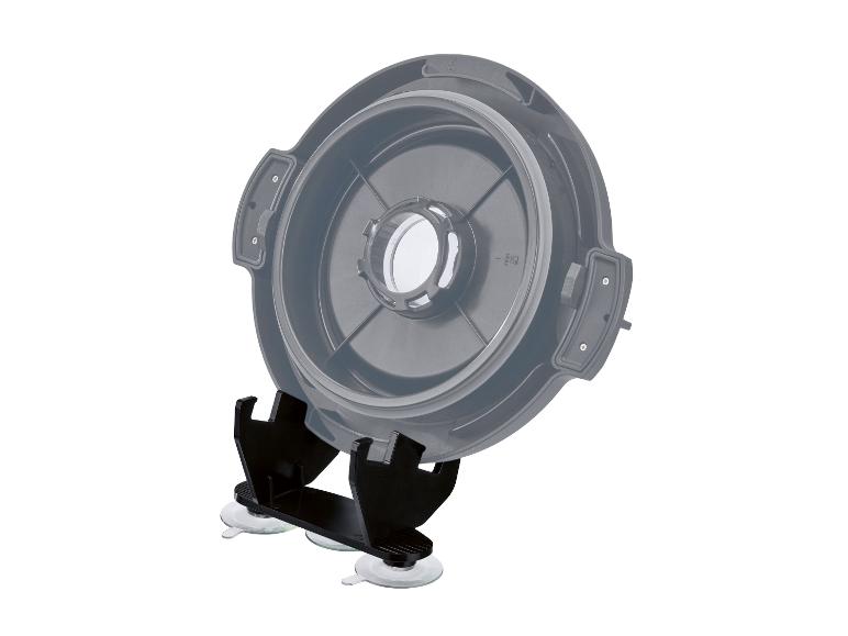 Support ventouse avec couvercle de robot culinaire.