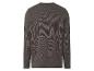 Pull à manches longues gris foncé pour homme, vue de dos.