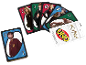 Cartes à jouer sur le thème Harry Potter avec des personnages et le logo UNO.