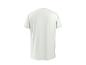 T-shirt blanc à manches courtes, vue de dos