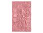 Tapis de bain rose texturé
