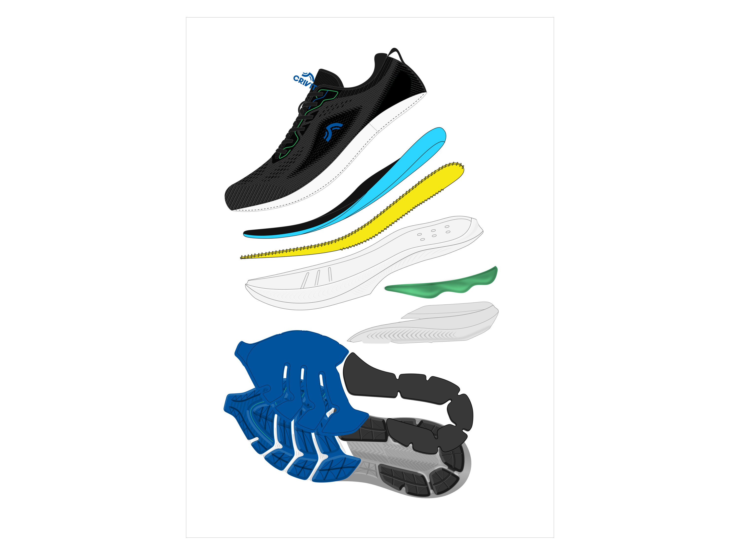 CRIVIT Chaussures homme - 18