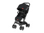 Une poussette GB Qbit+ noire.
