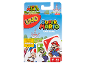Jeu de cartes sur le thème de Super Mario avec des personnages comme Mario, Luigi et la Princesse Peach.