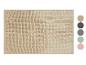 Tapis de bain moelleux beige, autres couleurs disponibles.