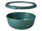 Bol vert avec couvercle transparent