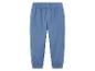 Pantalon bleu avec élastique à la taille