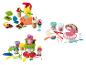 Des jeux Play-Doh pour faire des glaces, des dents et des coiffures.