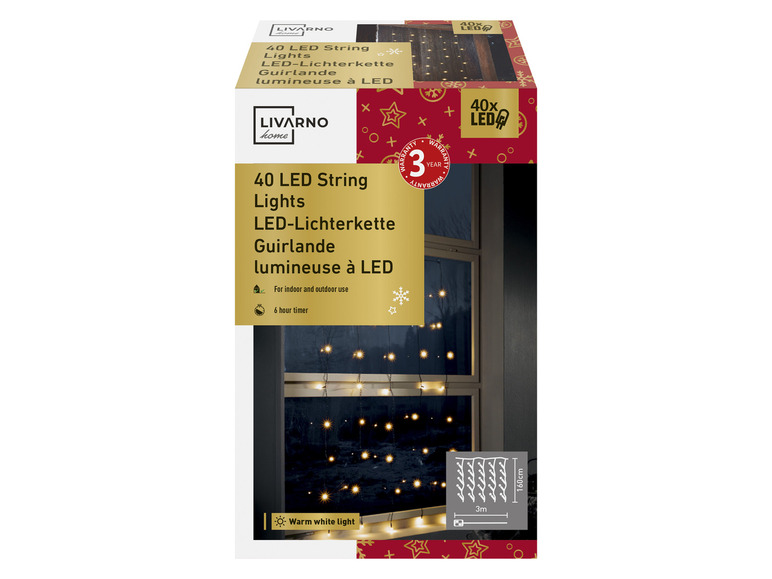 Aller en mode plein écran : LIVARNO home Guirlande lumineuse à LED - Image 2