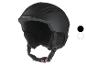 Casque de ski noir.