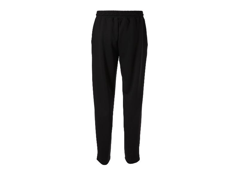 Pantalon de sport noir pour homme avec taille élastique